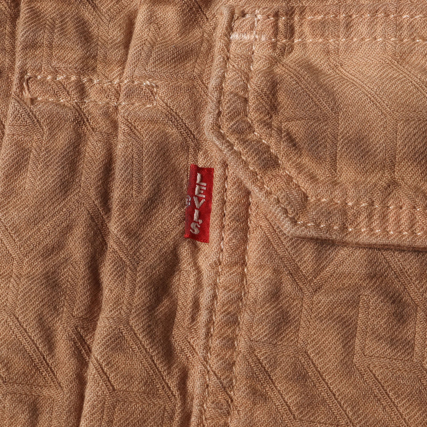 23AW ×Levi's ガーメントダイ加工 2nd ジャガード トラッカージャケット(Dyed Jacquard Trucker Jacket)