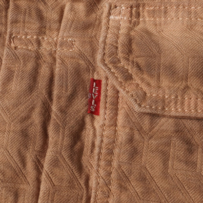 23AW ×Levi's ガーメントダイ加工 2nd ジャガード トラッカージャケット(Dyed Jacquard Trucker Jacket)