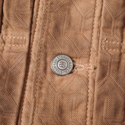 23AW ×Levi's ガーメントダイ加工 2nd ジャガード トラッカージャケット(Dyed Jacquard Trucker Jacket)