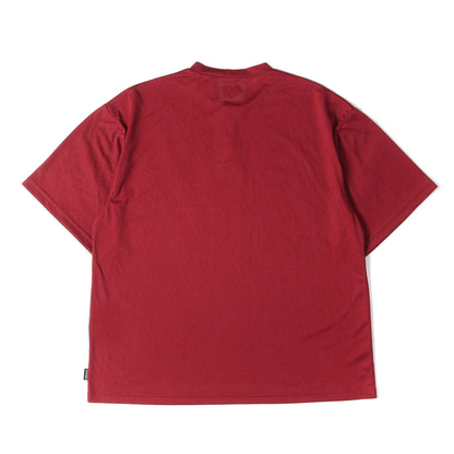 25SS ヘンリーネック メッシュジャージ Tシャツ(HENLEY NECK MESH TEE)