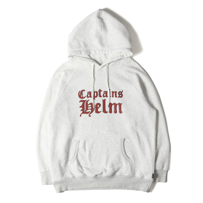 23AW オールドイングリッシュロゴ スウェットパーカー(HELM LOCAL HOODIE)