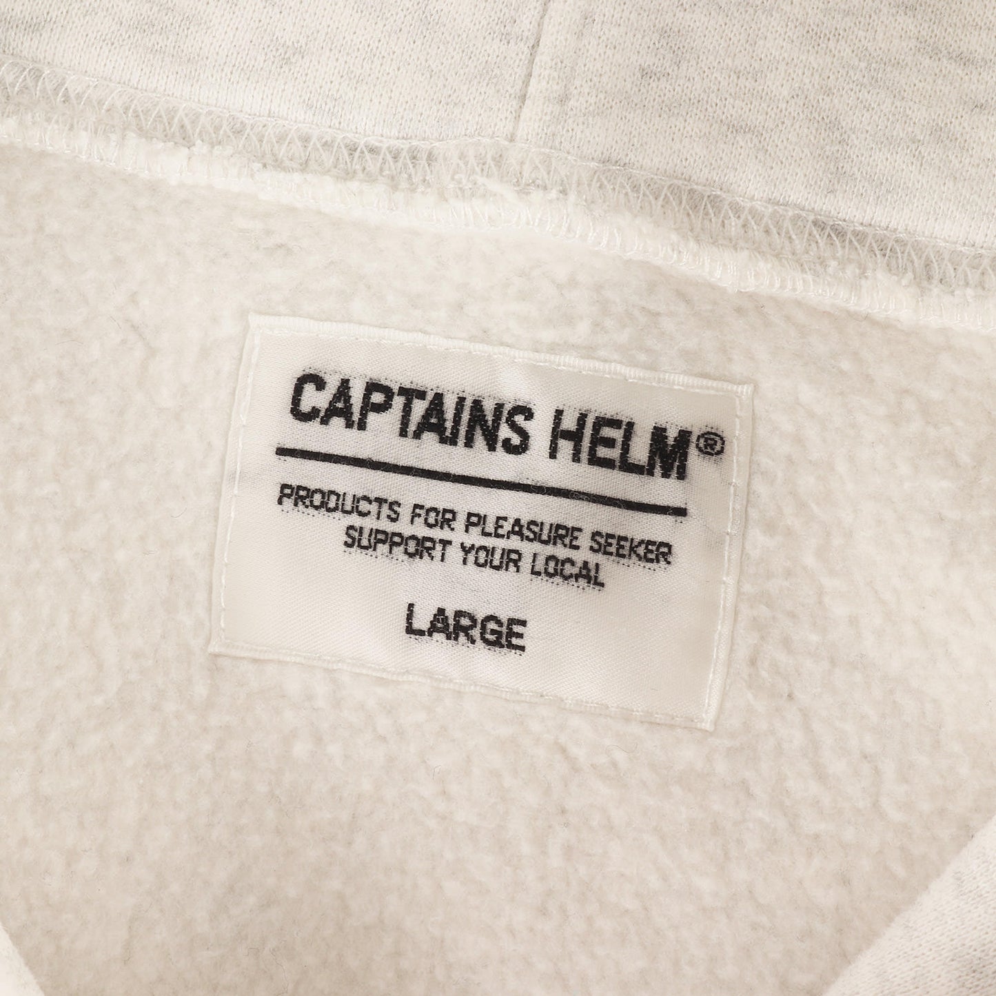 23AW オールドイングリッシュロゴ スウェットパーカー(HELM LOCAL HOODIE)
