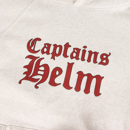 23AW オールドイングリッシュロゴ スウェットパーカー(HELM LOCAL HOODIE)