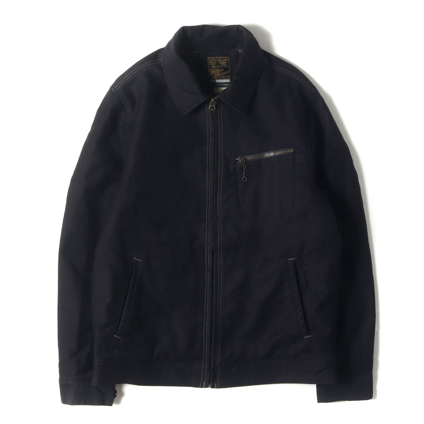[日本未発売] 裏地ブランケット付き コットンツイル ワークジャケット J.CREW WALLACE & BARNES
