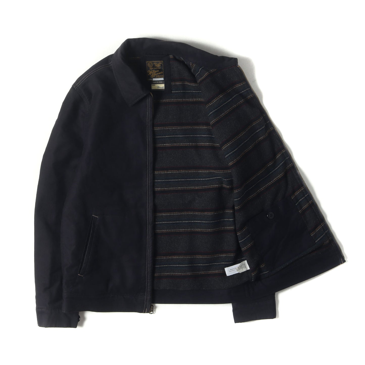 [日本未発売] 裏地ブランケット付き コットンツイル ワークジャケット J.CREW WALLACE & BARNES