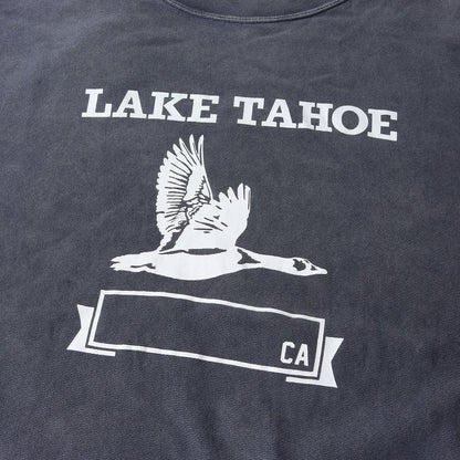 24SS ヴィンテージ加工 リバースウィーブ カレッジ スウェット (LAKE TAHOE)