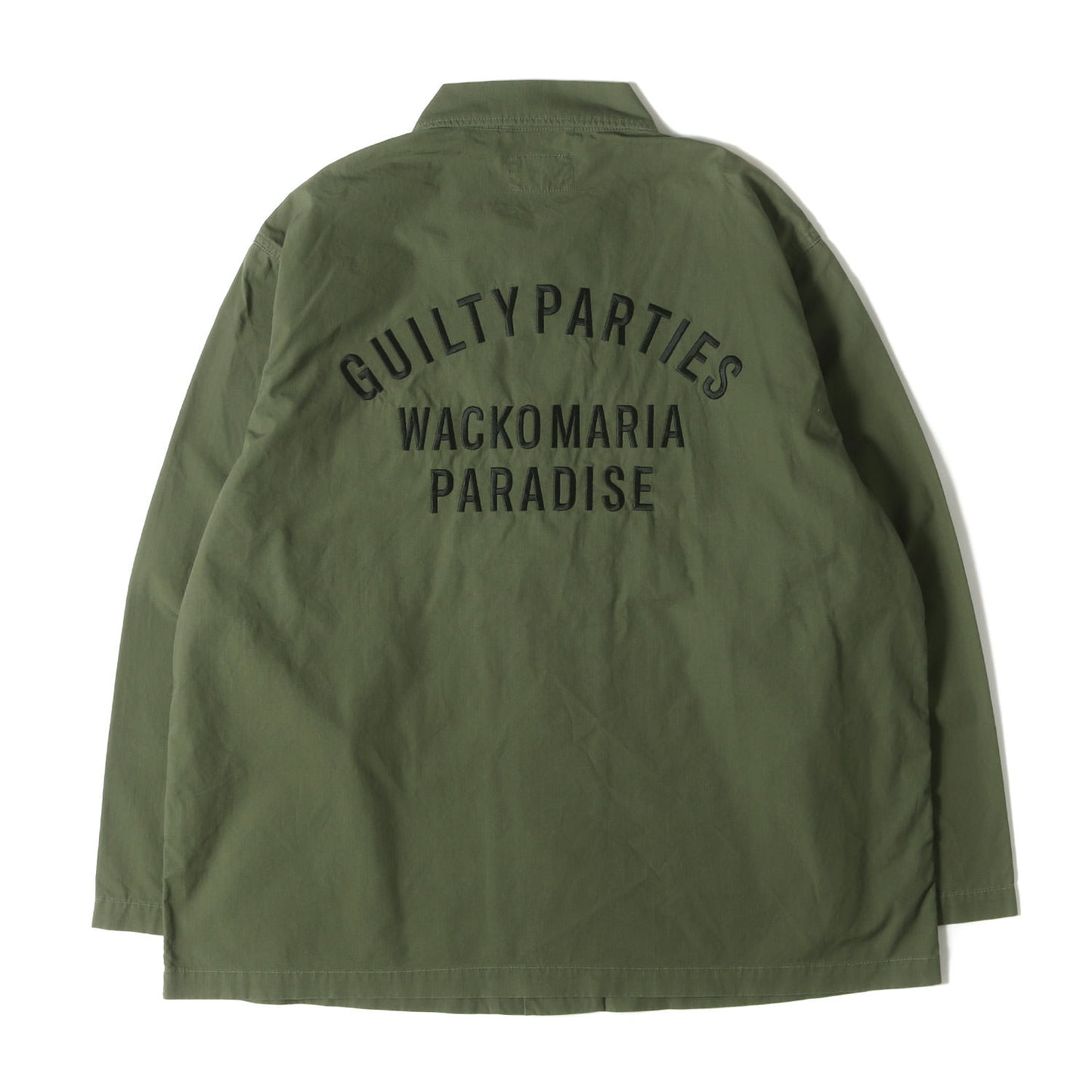 25AW ロゴ刺繍 リップストップ アーミーシャツ(ARMY SHIRT)