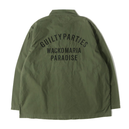 25AW ロゴ刺繍 リップストップ アーミーシャツ(ARMY SHIRT)