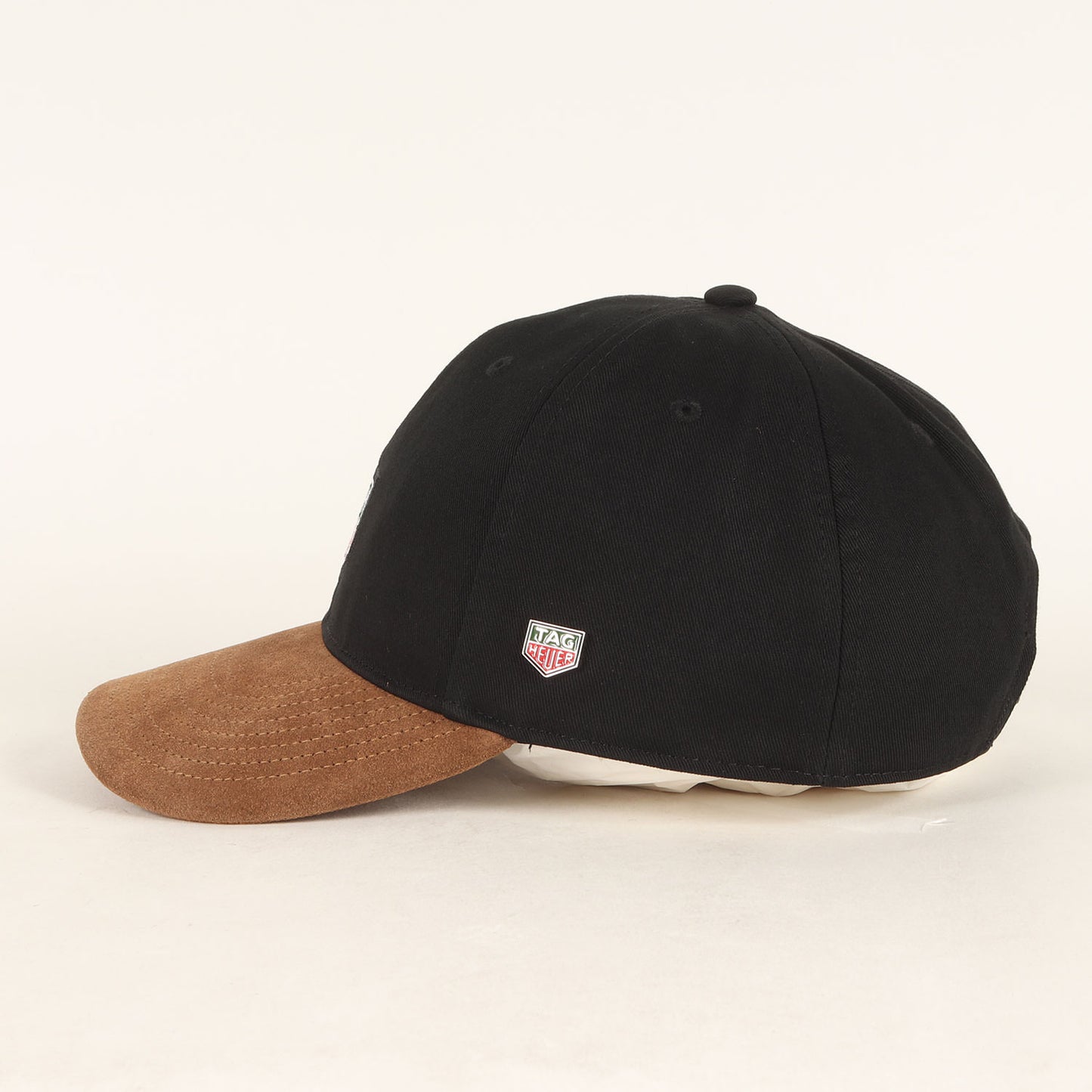 24SS ×TAG HEUER スウェード ブリム 6パネルキャップ(Formula 1 Aaron Suede Brim Cap)