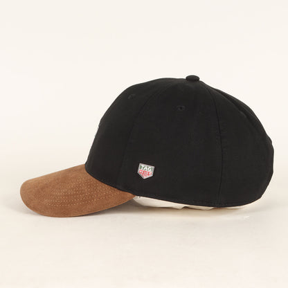 24SS ×TAG HEUER スウェード ブリム 6パネルキャップ(Formula 1 Aaron Suede Brim Cap)