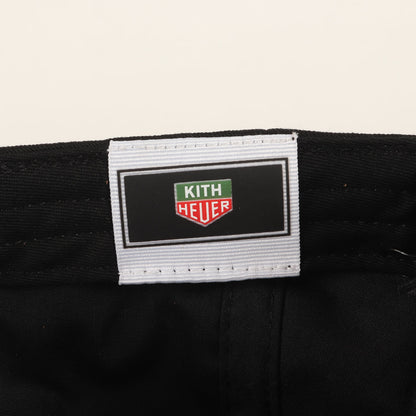 24SS ×TAG HEUER スウェード ブリム 6パネルキャップ(Formula 1 Aaron Suede Brim Cap)