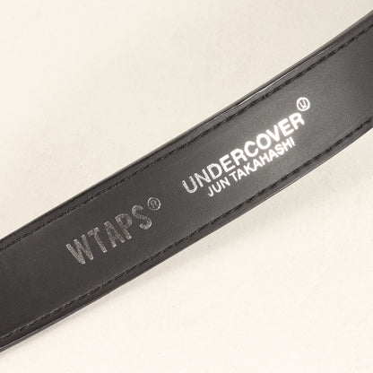 21AW ×UNDERCOVER ジップデザイン フェイクレザーベルト(SEEKER / BELT)