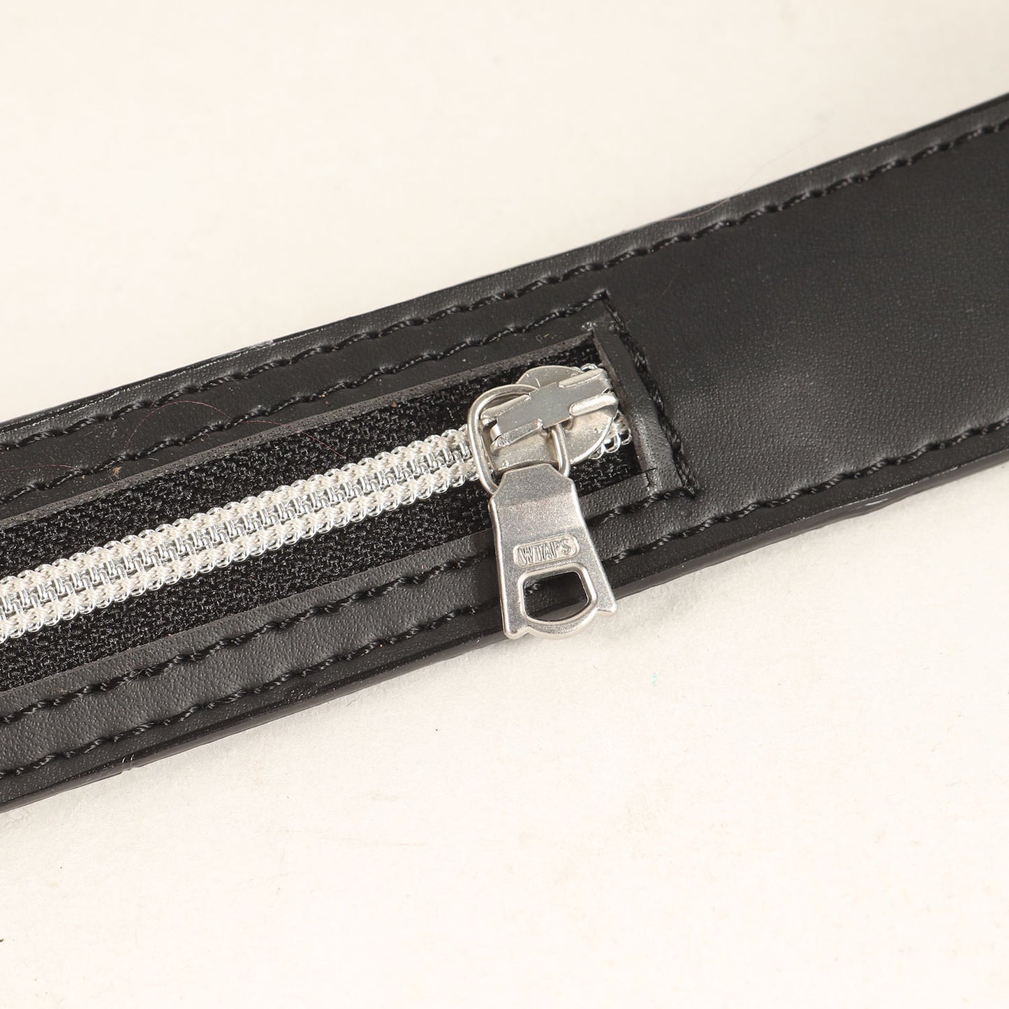 21AW ×UNDERCOVER ジップデザイン フェイクレザーベルト(SEEKER / BELT)