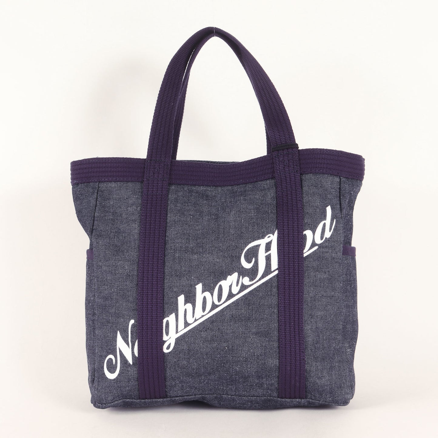 25AW ブランドロゴ デニム トートバッグ(DENIM TOTE BAG-S)