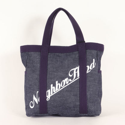 25AW ブランドロゴ デニム トートバッグ(DENIM TOTE BAG-S)