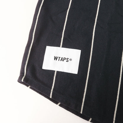 25SS ストライプ ベースボールシャツ(LEAGUE / SS / COTTON)