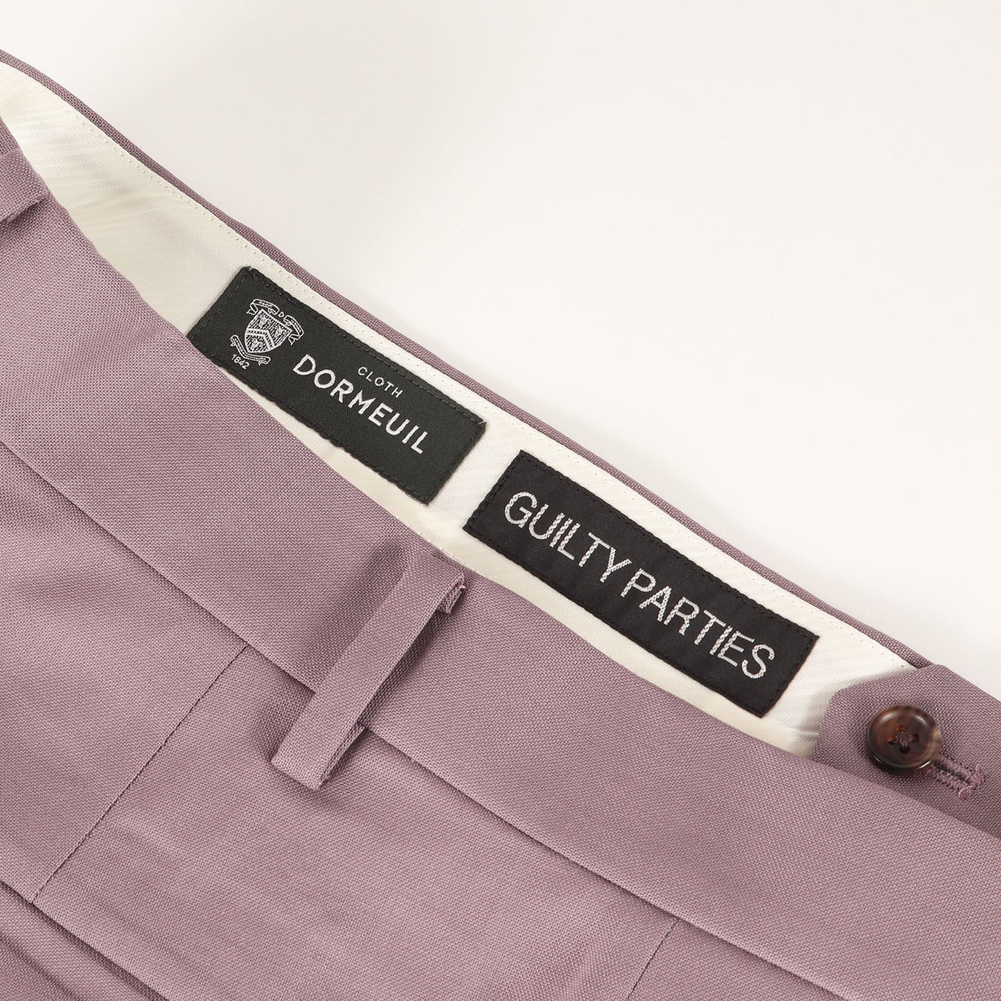 近年モデル ×DORMEUIL プリーツ スラックスパンツ(PLEATED TROUSERS)