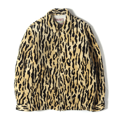 22AW ×McGREGOR レオパード柄 コーデュロイ 裏ボア アンチフリーズジャケット(LEOPARD ANTI-FREEZE JACKET)