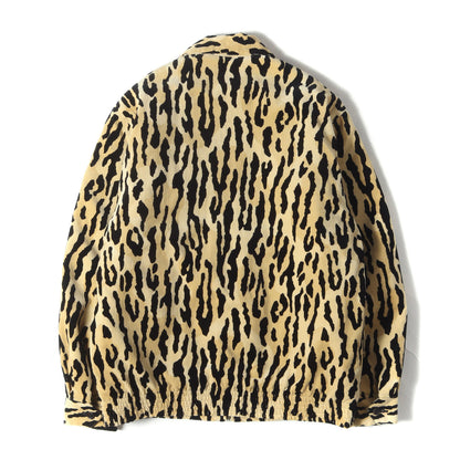 22AW ×McGREGOR レオパード柄 コーデュロイ 裏ボア アンチフリーズジャケット(LEOPARD ANTI-FREEZE JACKET)