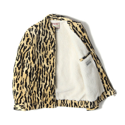 22AW ×McGREGOR レオパード柄 コーデュロイ 裏ボア アンチフリーズジャケット(LEOPARD ANTI-FREEZE JACKET)