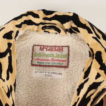 22AW ×McGREGOR レオパード柄 コーデュロイ 裏ボア アンチフリーズジャケット(LEOPARD ANTI-FREEZE JACKET)