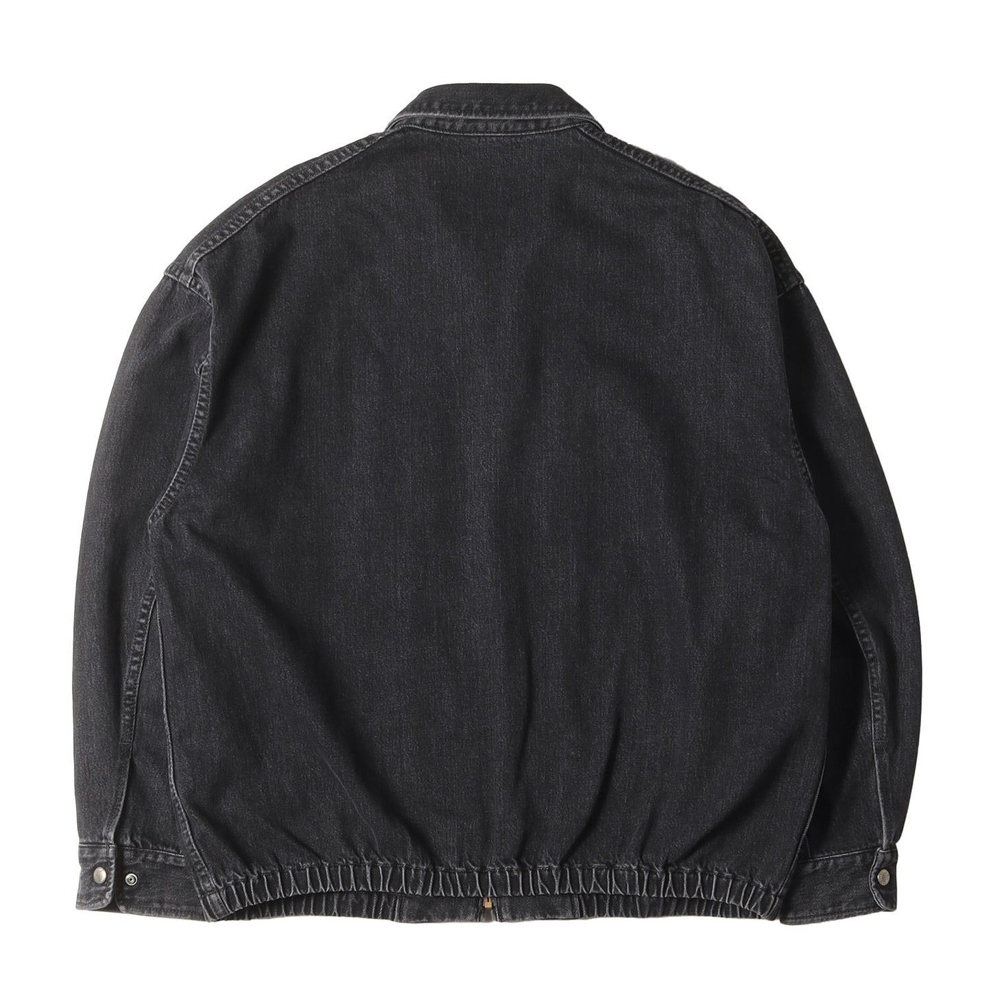 22AW ウォッシュドデニム ジップ ワークジャケット(Denim Zip Up Work Jacket)