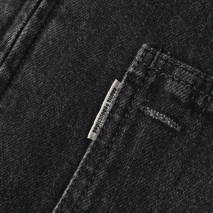 22AW ウォッシュドデニム ジップ ワークジャケット(Denim Zip Up Work Jacket)