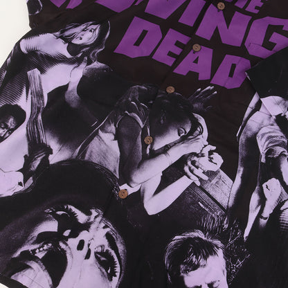 22SS ×NIGHT OF THE LIVING DEAD レーヨン ハワイアンシャツ / アロハシャツ(HAWAIIAN SHIRT S/S)