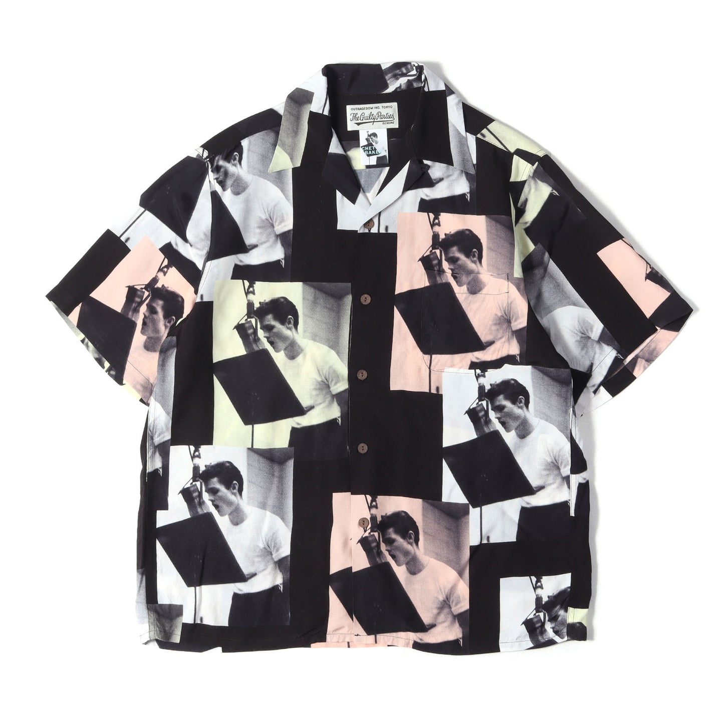 22SS ×CHET BAKER レーヨン ハワイアンシャツ / アロハシャツ(HAWAIIAN SHIRT)
