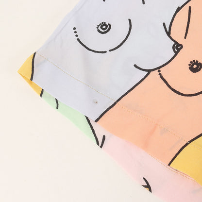 22SS 天国東京百女柄図 レーヨン ハワイアンシャツ / アロハシャツ(HAWAIIAN SHIRT S/S)