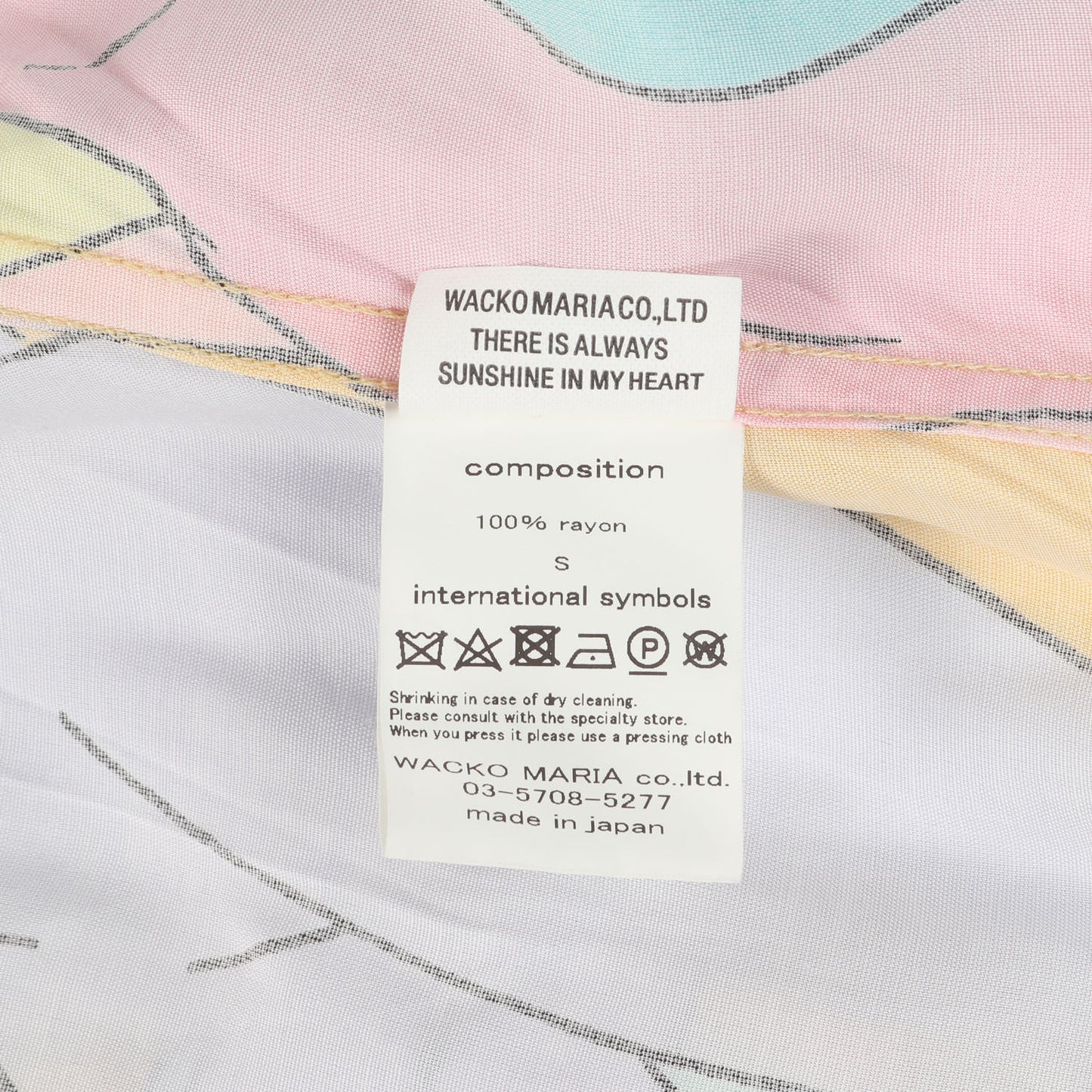 22SS 天国東京百女柄図 レーヨン ハワイアンシャツ / アロハシャツ(HAWAIIAN SHIRT S/S)