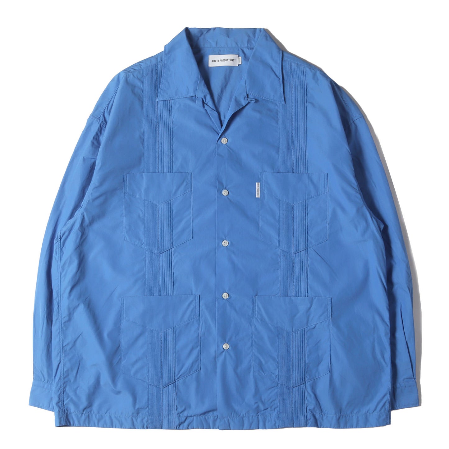 25SS タイプライター オーバーサイズ キューバシャツ(120/2 Typewriter Cuba L/S Shirt)