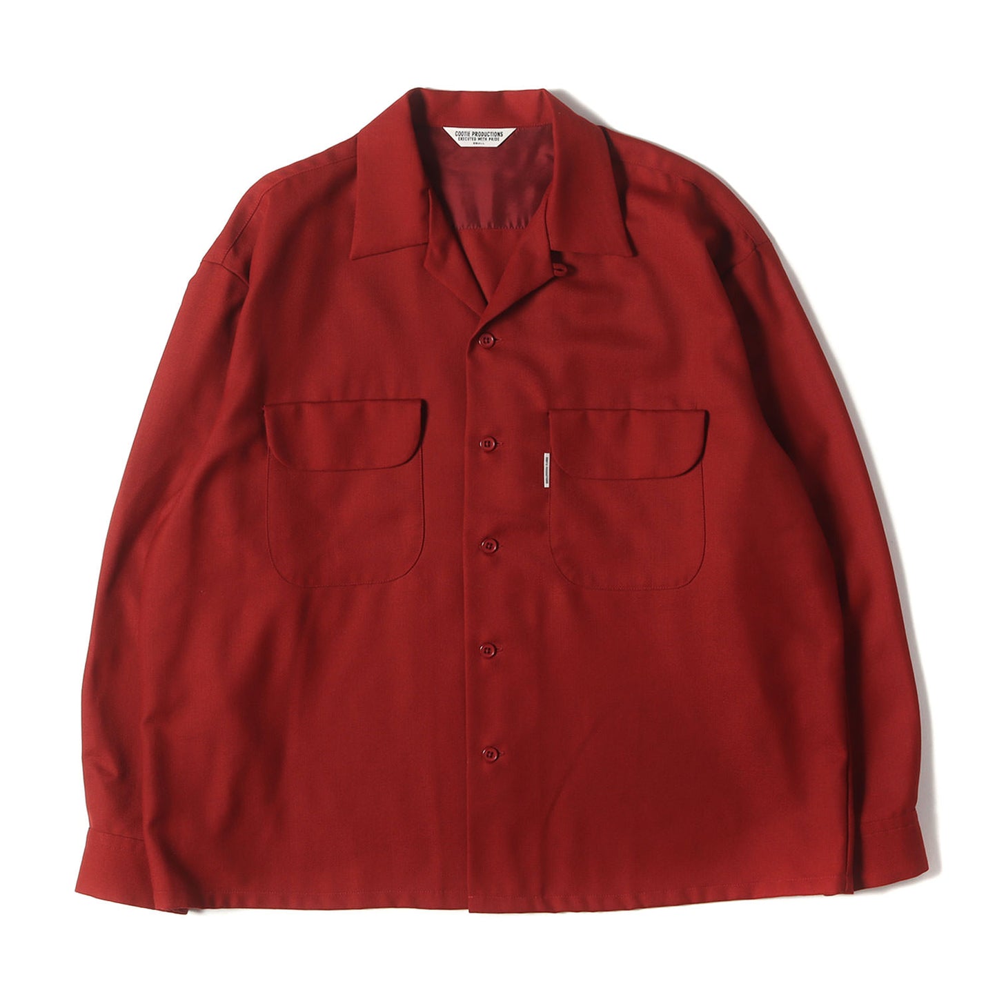 20AW T/Wツイル オープンカラーシャツ (T/W Board Shirt)