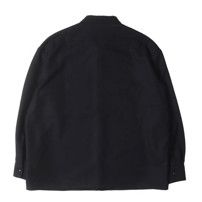 21AW ウールサージ ワークシャツ(Wool Serge Work Shirt)