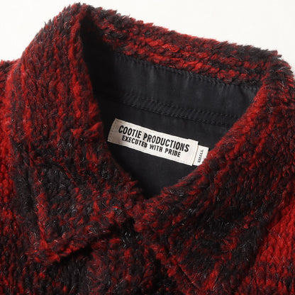 20AW オンブレチェック フリースボア CPO ジャケット(Ombre Boa Check CPO Jacket)