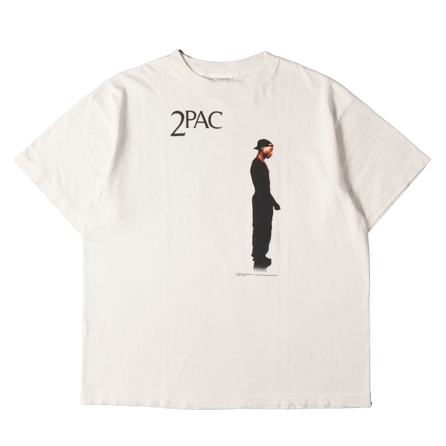 25SS ×2PAC ヴィンテージ加工 フォト Tシャツ(2PC_SS TEE)