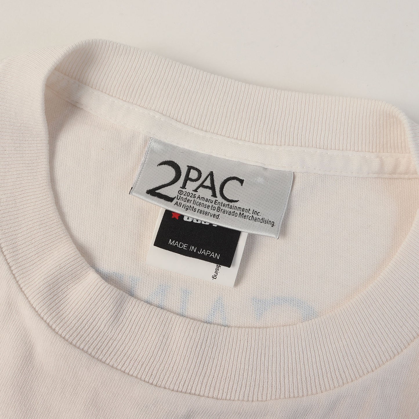 25SS ×2PAC ヴィンテージ加工 フォト Tシャツ(2PC_SS TEE)