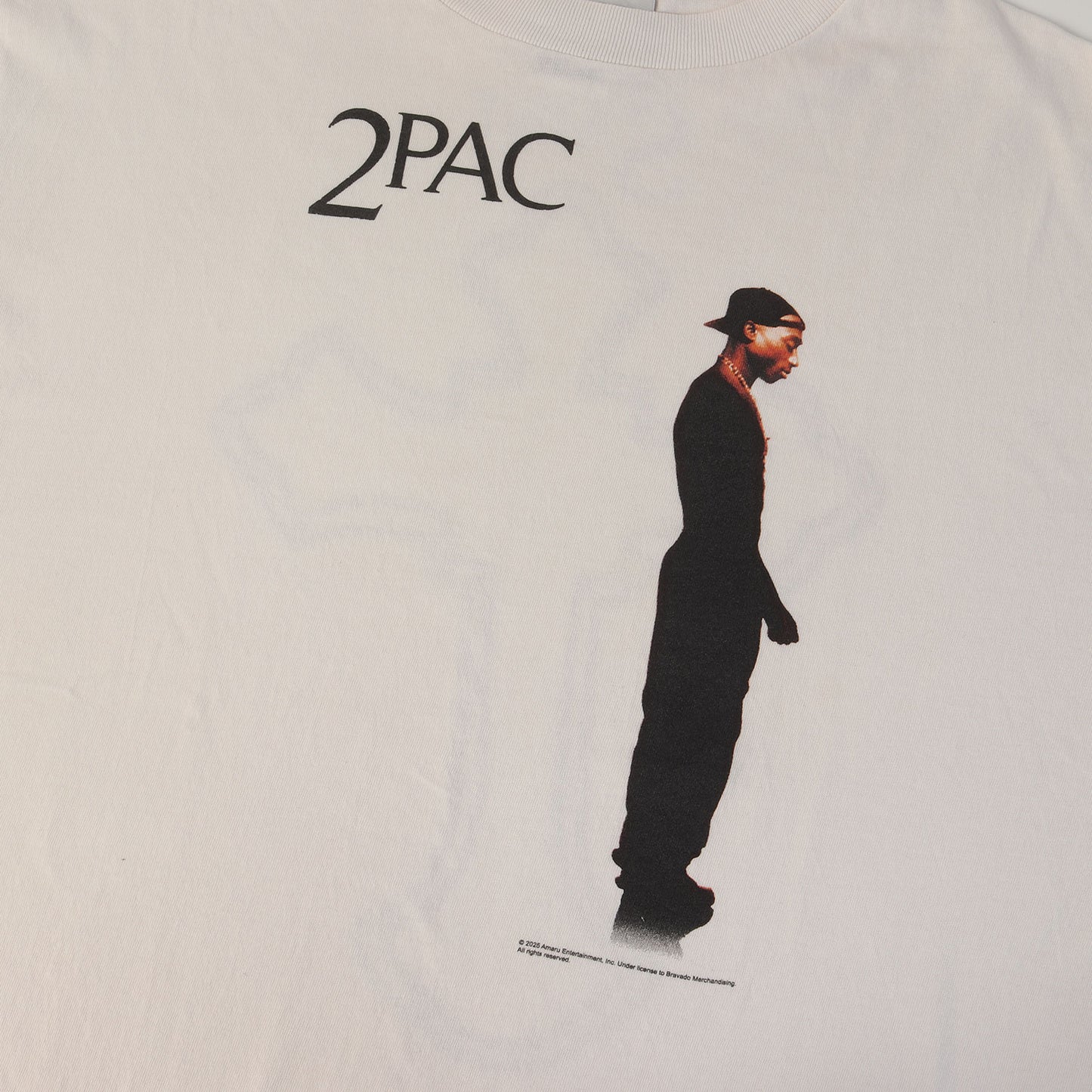 25SS ×2PAC ヴィンテージ加工 フォト Tシャツ(2PC_SS TEE)