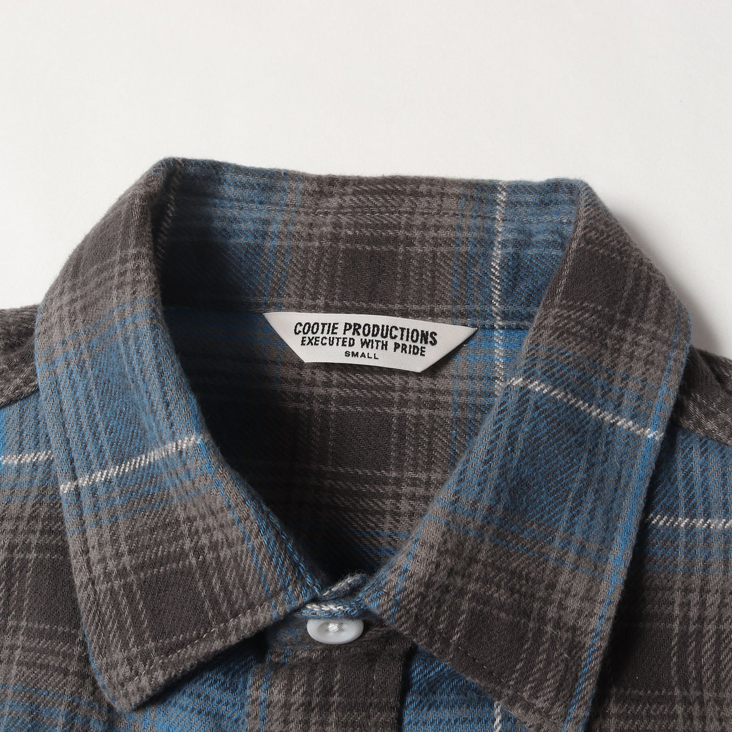 21AW オンブレチェック オーバーサイズ フランネル シャツ(Ombre Nel Check Work Shirt)