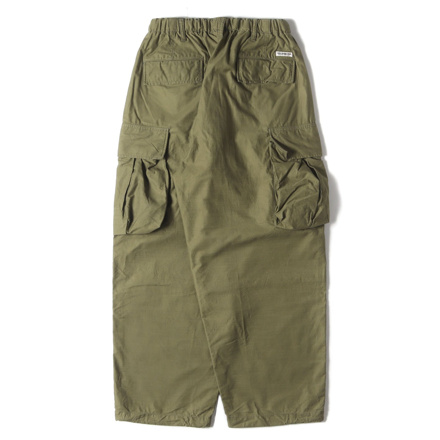 21SS バックサテン ワイド イージー カーゴパンツ(Back Satin Error Fit Cargo Easy Pants)