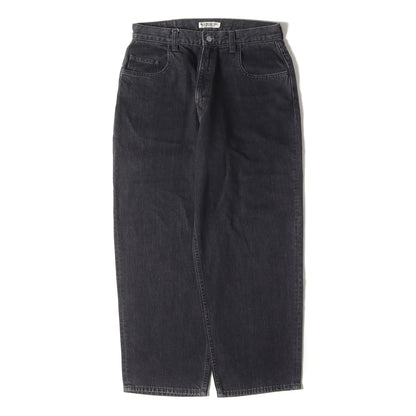22AW フェード加工 バギー ワイド デニムパンツ(5 Pocket Baggy Denim Pants)