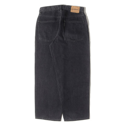 22AW フェード加工 バギー ワイド デニムパンツ(5 Pocket Baggy Denim Pants)