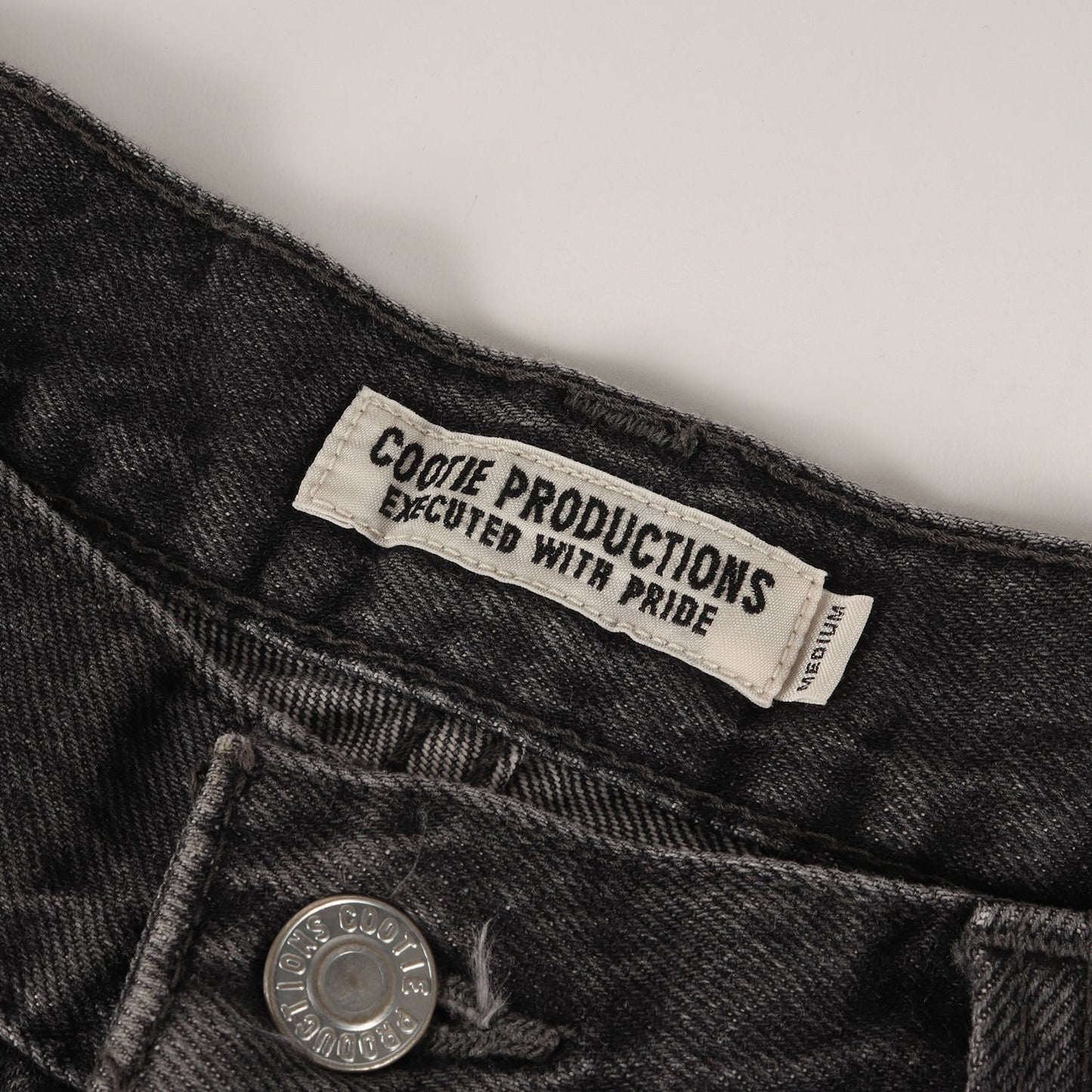 22AW フェード加工 バギー ワイド デニムパンツ(5 Pocket Baggy Denim Pants)