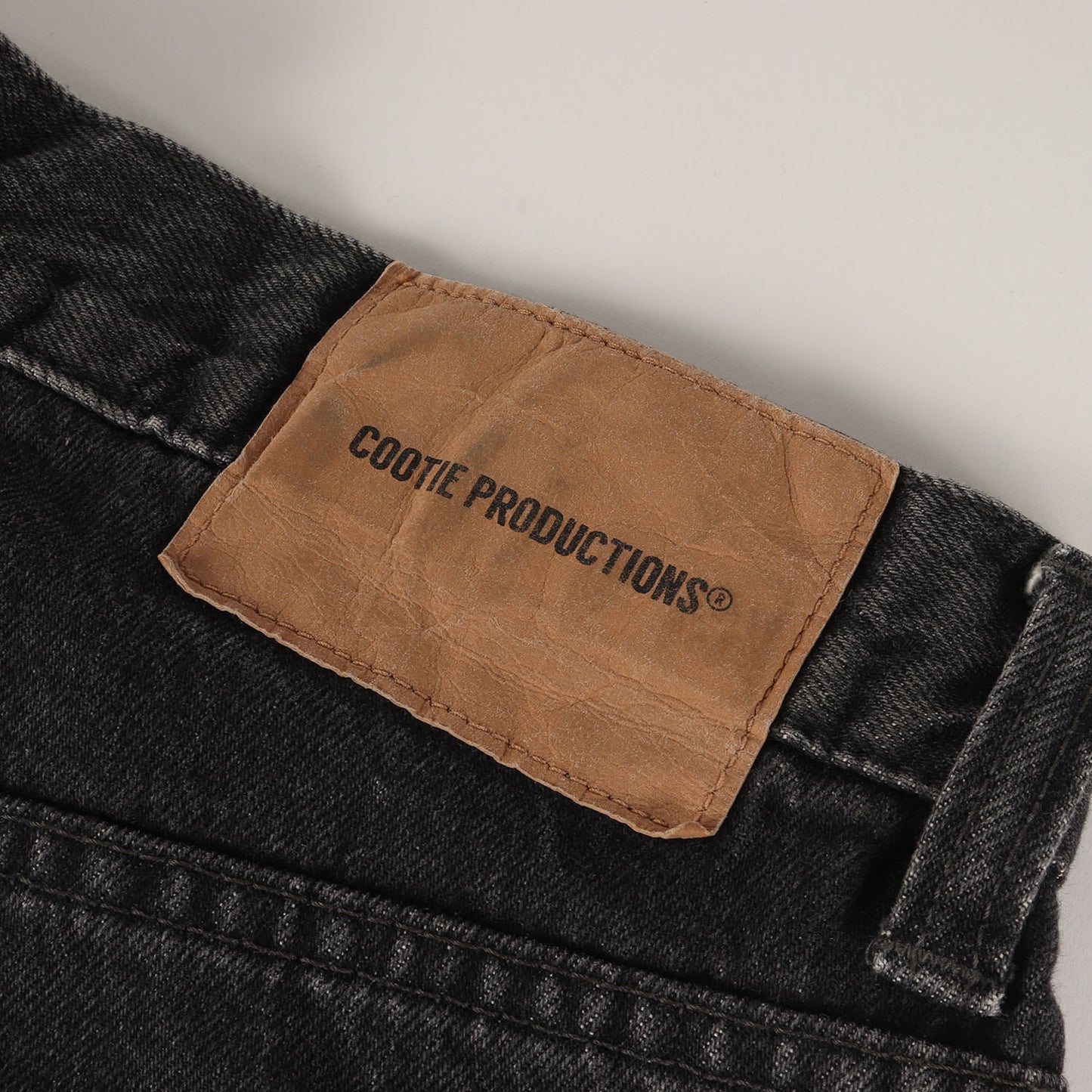 22AW フェード加工 バギー ワイド デニムパンツ(5 Pocket Baggy Denim Pants)