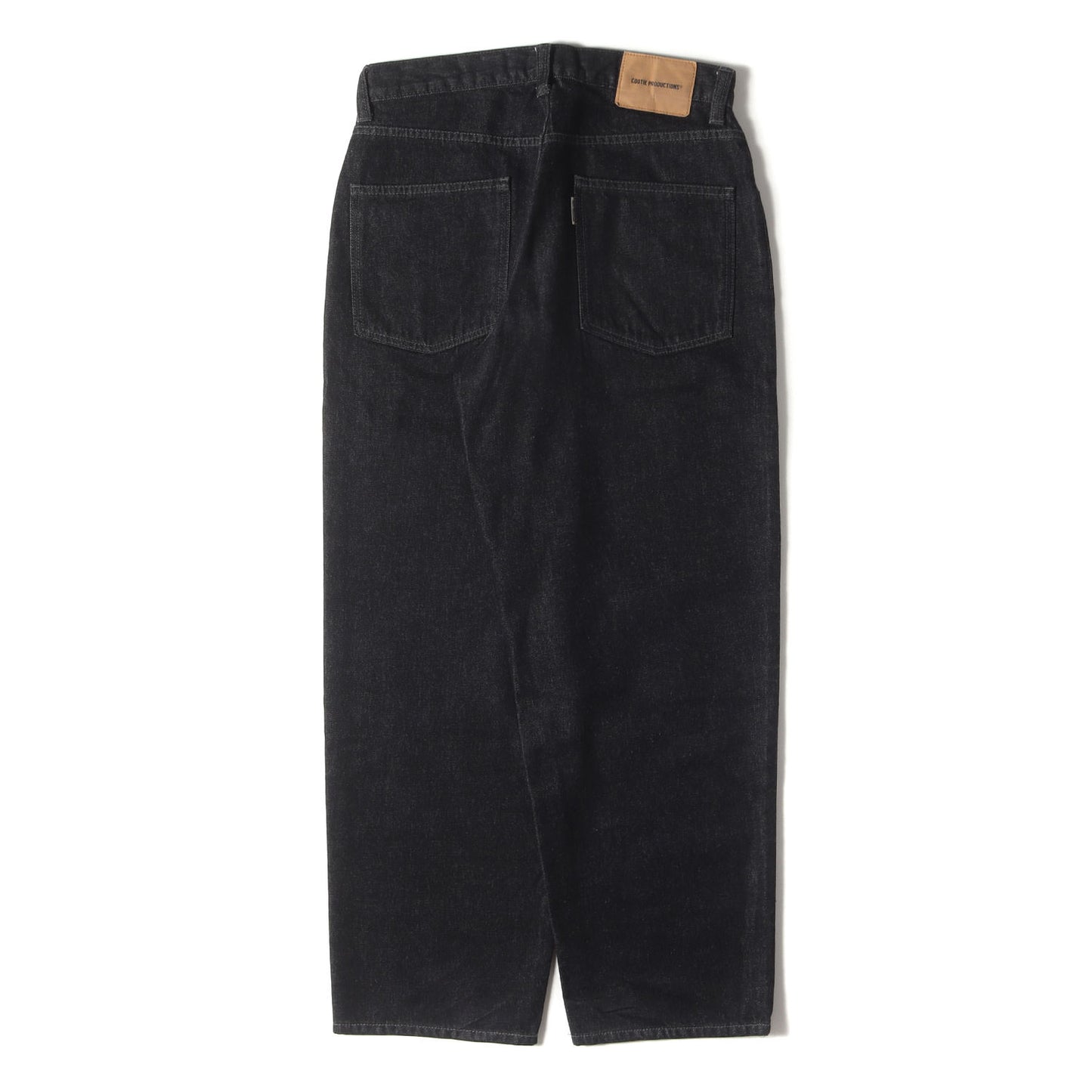 22AW ワンウォッシュ加工 バギー ワイド デニムパンツ(5 Pocket Baggy Denim Pants)