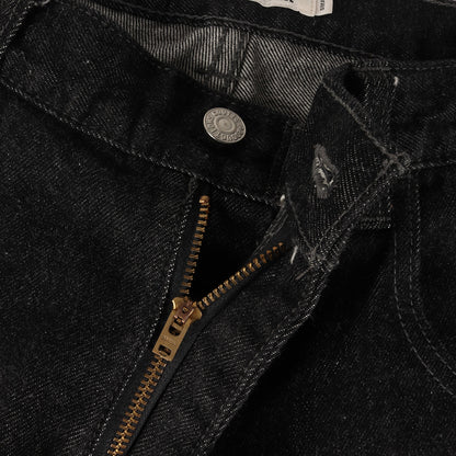 22AW ワンウォッシュ加工 バギー ワイド デニムパンツ(5 Pocket Baggy Denim Pants)