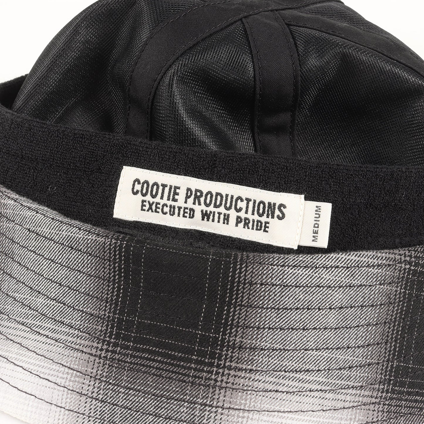 オンブレチェック ボールハット(Ombre Check Ball Hat)