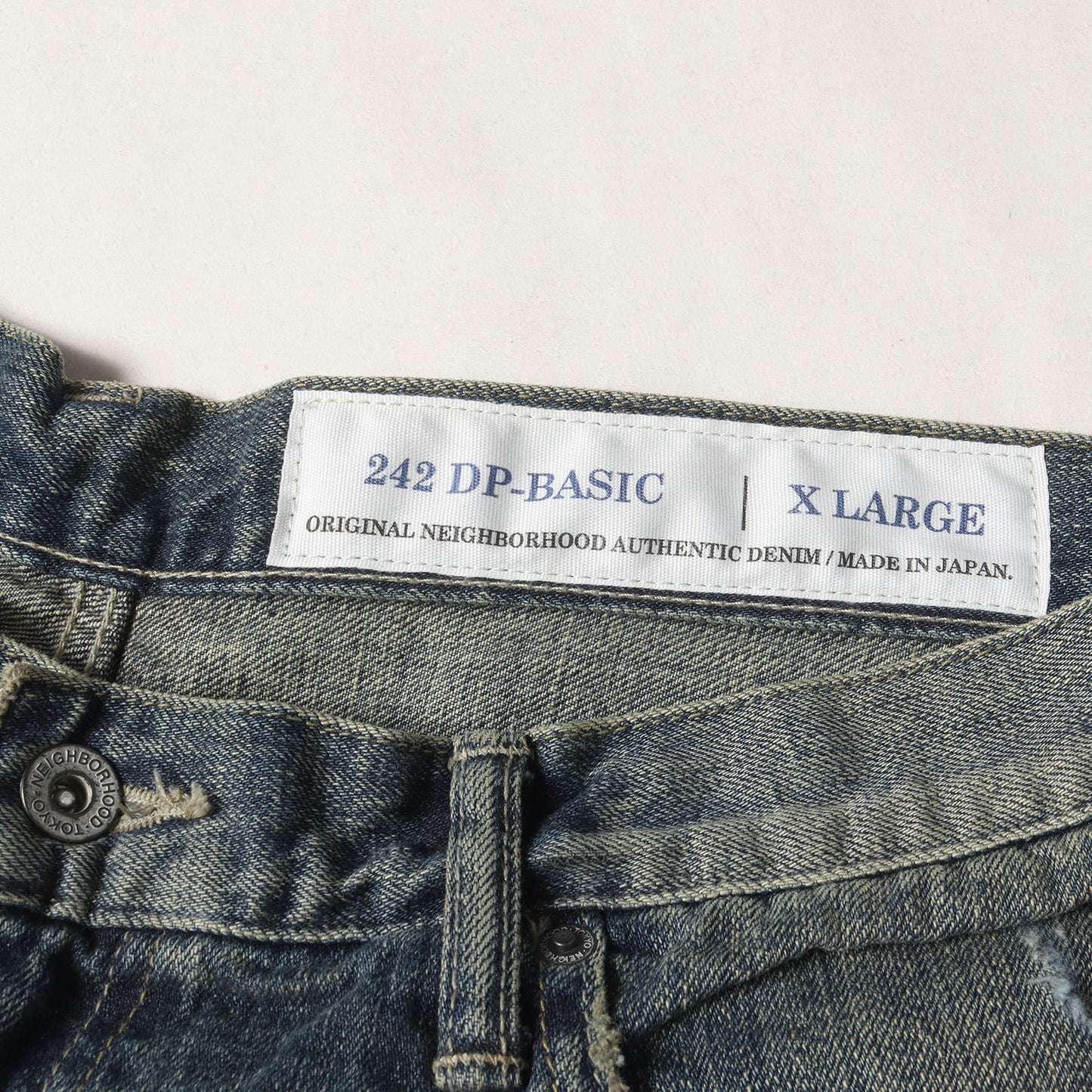 24AW サベージ ディープベーシック デニムパンツ(SAVAGE DENIM DP BASIC PANTS)
