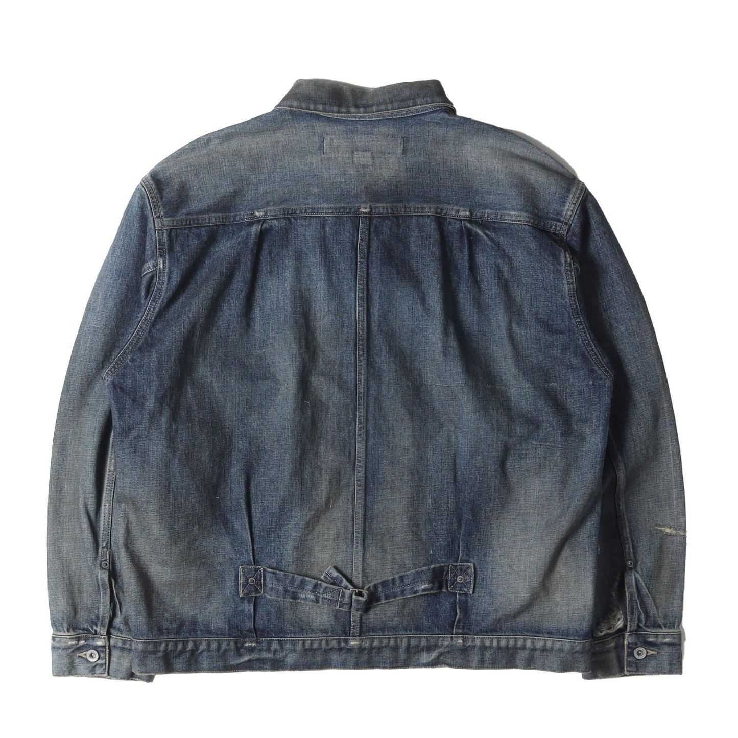 24AW ヴィンテージ加工 1stタイプ サベージ デニムジャケット(SAVAGE DENIM TYPE-1 JACKET)