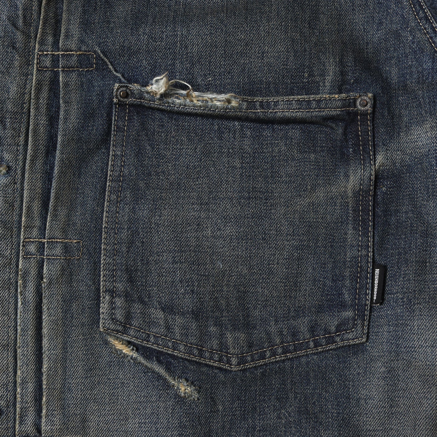 24AW ヴィンテージ加工 1stタイプ サベージ デニムジャケット(SAVAGE DENIM TYPE-1 JACKET)